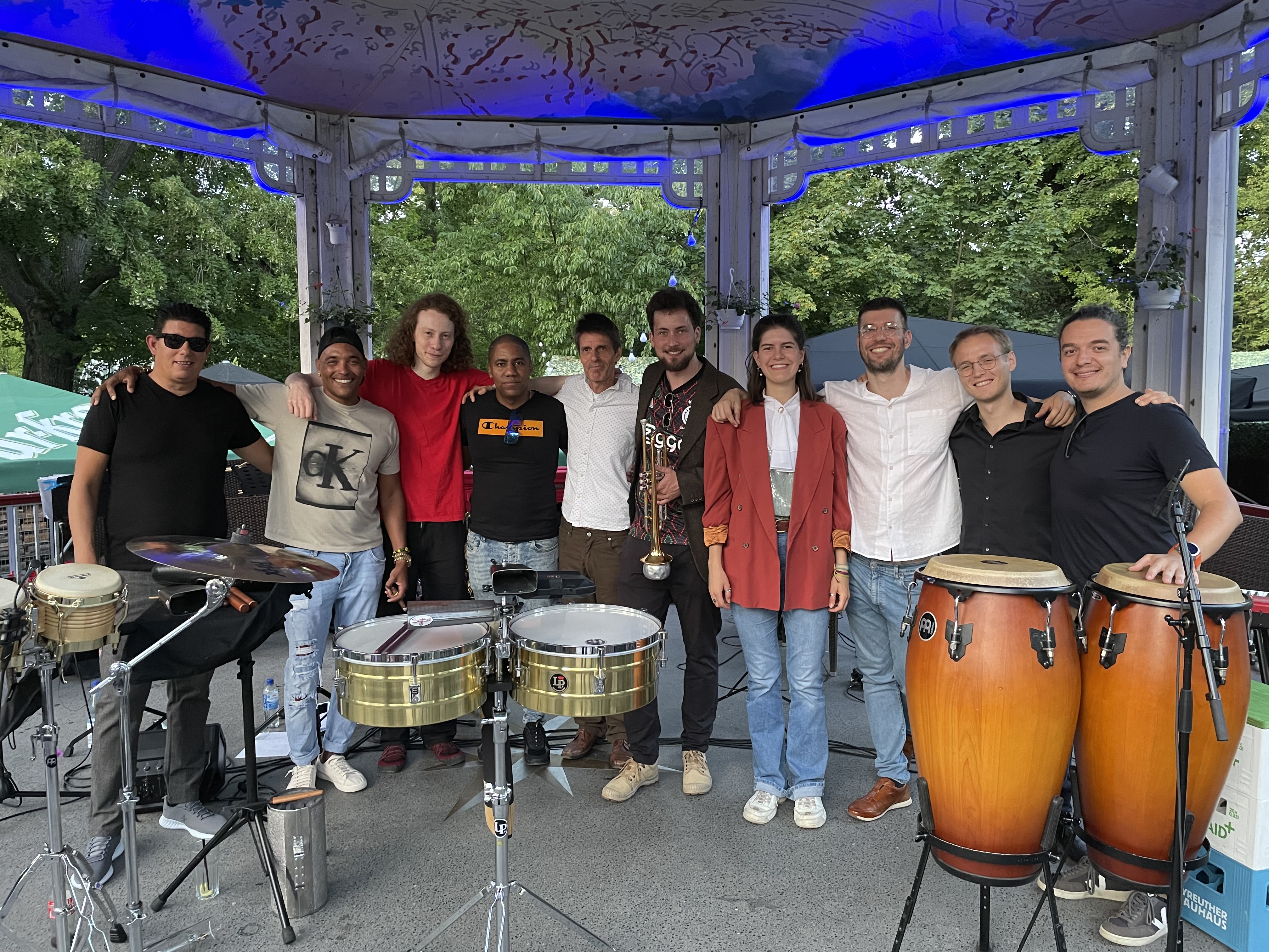 Konzert am Musikpavillon im Clara-Zetkin-Park, Leipzig